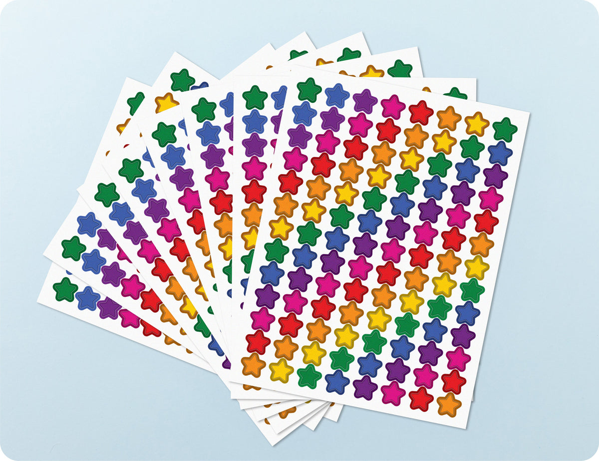 Learning Can Be Fun Rainbow Sparkle Merit Sticker Book 832 Stickers