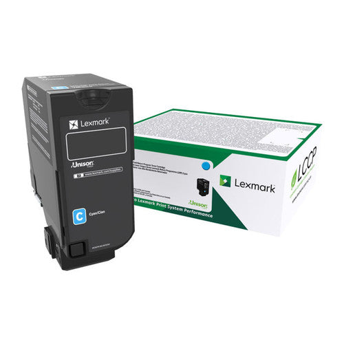Lexmark 74C60C0 Cyan Toner Cartridge 3000 Pages