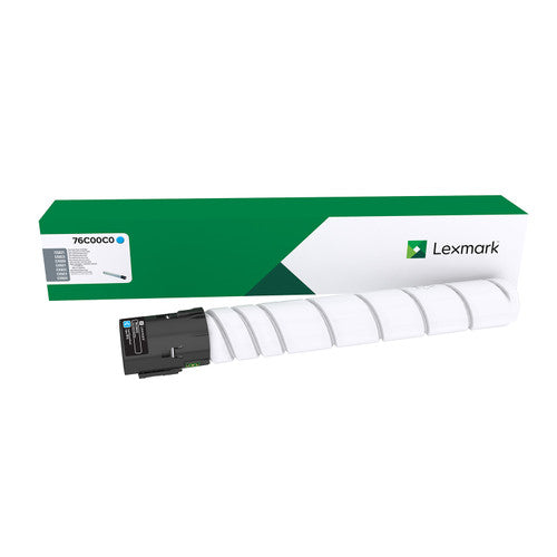 Lexmark 76C00C0 Cyan Toner Cartridge 11500 Pages