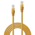 Lindy 0.3m Cat6 U/UTP Gigabit Network Cable Yellow