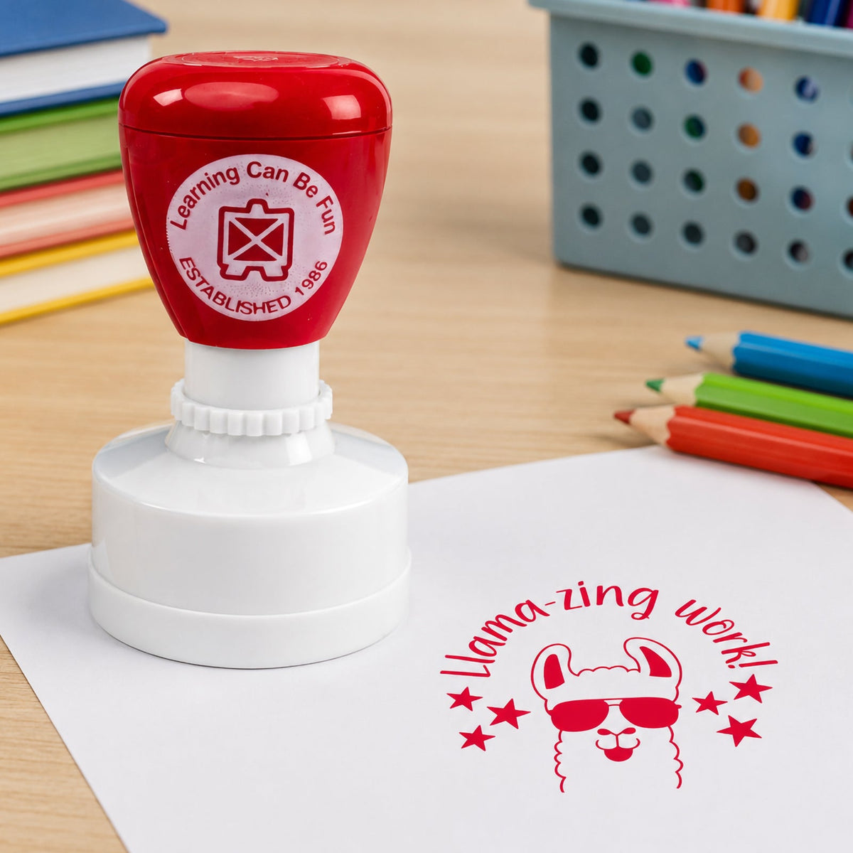Llamazing-work Merit Stamp