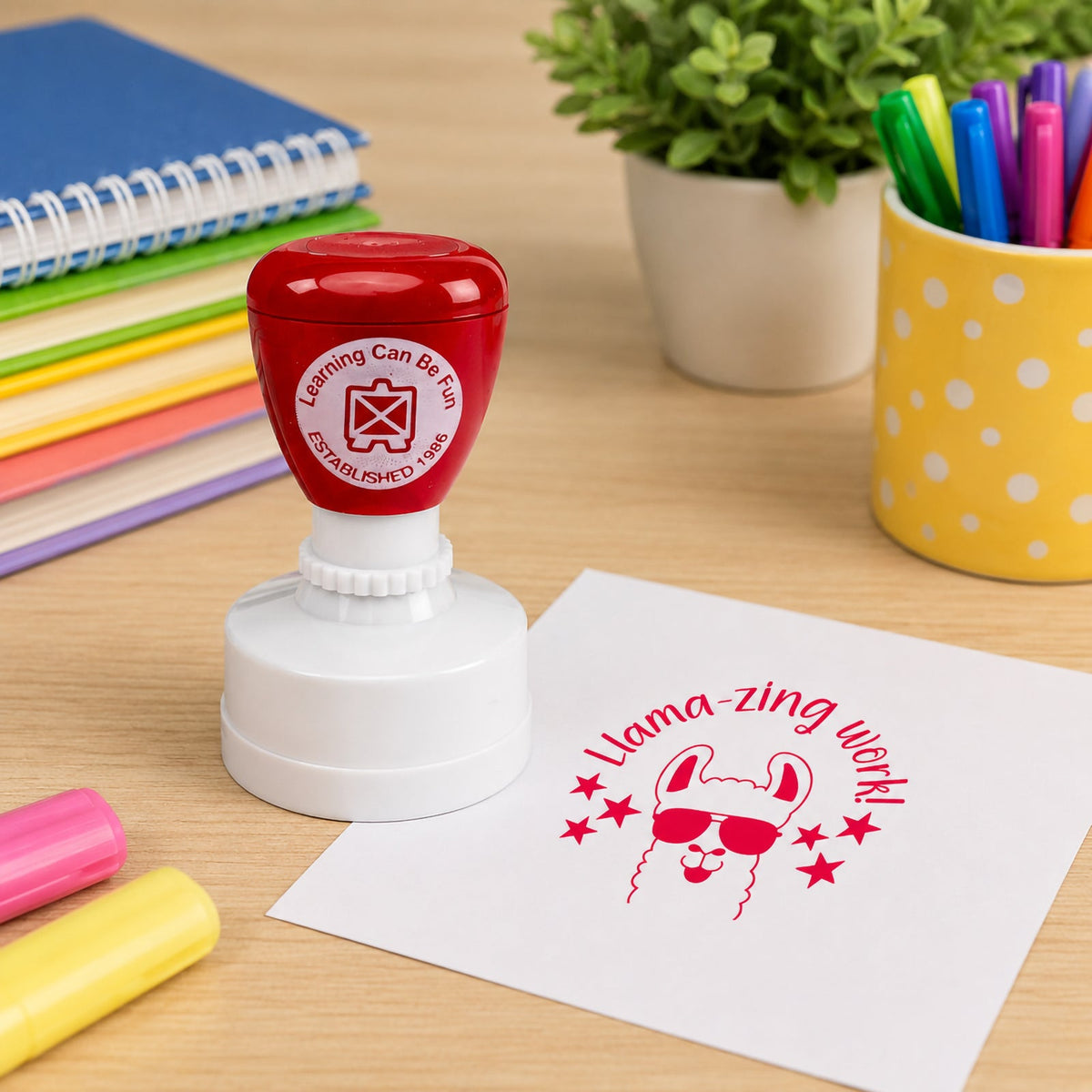 Llamazing-work Merit Stamp