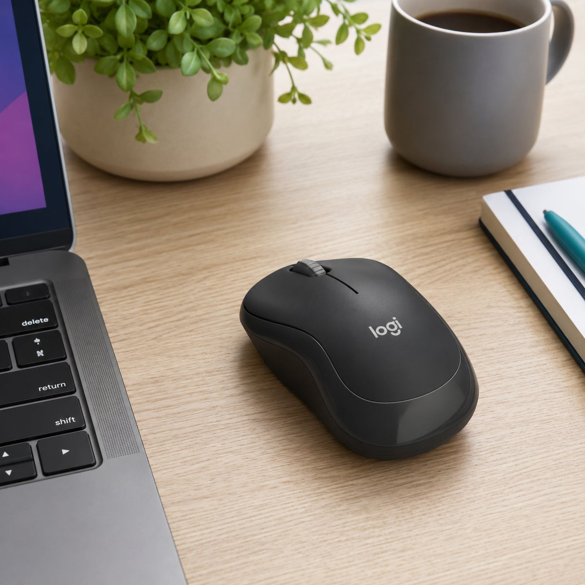 Logitech M240 Silent Bluetooth Mouse Graphite