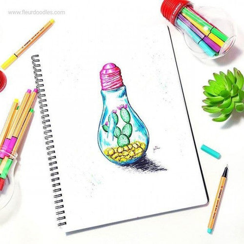 Stabilo Point 88 Mini Fineliner Assorted Colours Wallet of 18