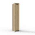 Rapidline Rapid Infinity 1 Door Melamine Locker Natural Oak / Black