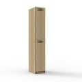Rapidline Rapid Infinity 2 Door Melamine Locker Natural Oak / Black