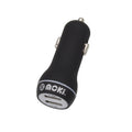Moki Dual USB Car Charger Black