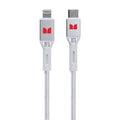Monster Lightning to USB-C Braided Cable 2m White
