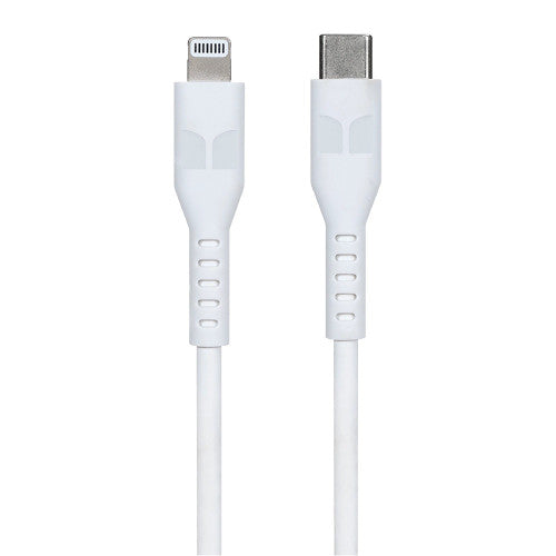 Monster Lightning to USB-C TPE Cable 2m White