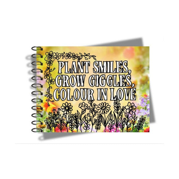 Staedtler Twin-Tip Double Ended Fibre-Tip Pen Assorted Wallet and Adult Blooming Garden Colouring Book Bundle