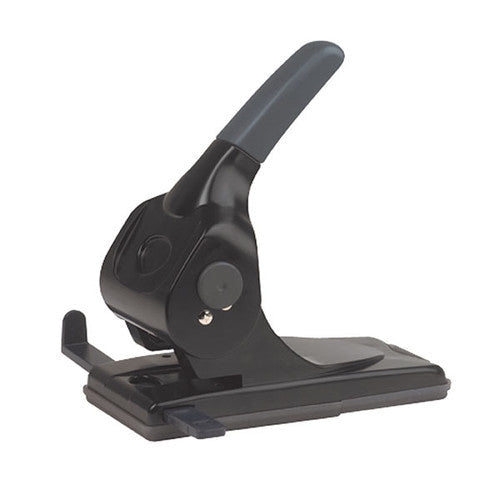 Marbig 2 Hole Punch Extra Heavy Duty Black