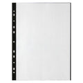 Marbig Binder Display Book 20 Pocket A4 Clear Black Box of 10