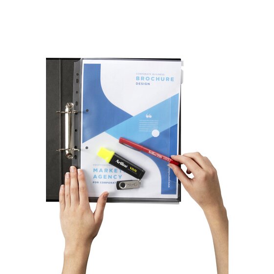 Marbig Binder Wallet A4 Clear