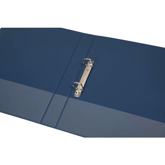 Marbig Clearview Insert Binder 25mm 2D A4 Blue Pack of 20