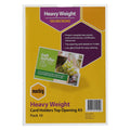 Marbig Card Holder A5 Clear Pack of 10