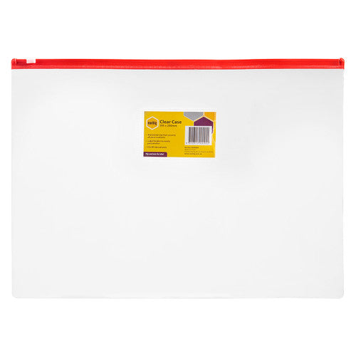 Marbig Clear Case B4 395 x 290mm Assorted Box of 12