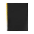 Marbig Clearview Non Refillable Display Book 50 Pocket A4 Black