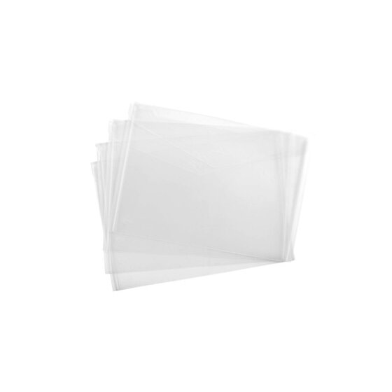 Marbig Document Wallet A4 Clear Pack of 4