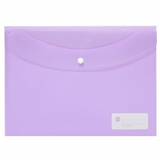 Marbig Doculope Document Wallet A4 Pastel Assorted Pack of 12