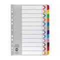 Marbig Indices and Dividers Financial Year Tab Reinforced A4 Multi Colour