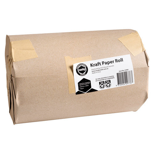 Marbig Professional Kraft Paper Roll 50gsm 300mm x 400m