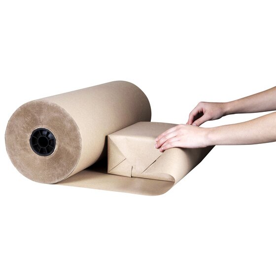Marbig Enviro Kraft Paper Roll 600mm x 340m Brown