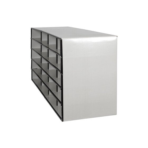 Marbig Literature Sorter 20 Compartment Grey