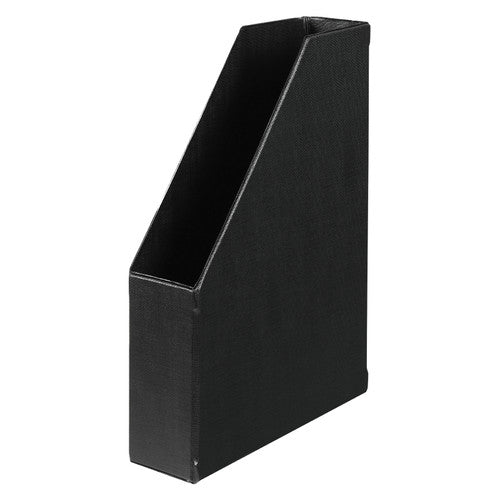Marbig Magazine File PVC A4 Black