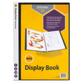 Marbig Non Refillable Display Book Insert Cover 20 Pocket A3 Black
