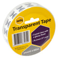Marbig Office Tape 24mm x 66m 76.2mm Core Clear