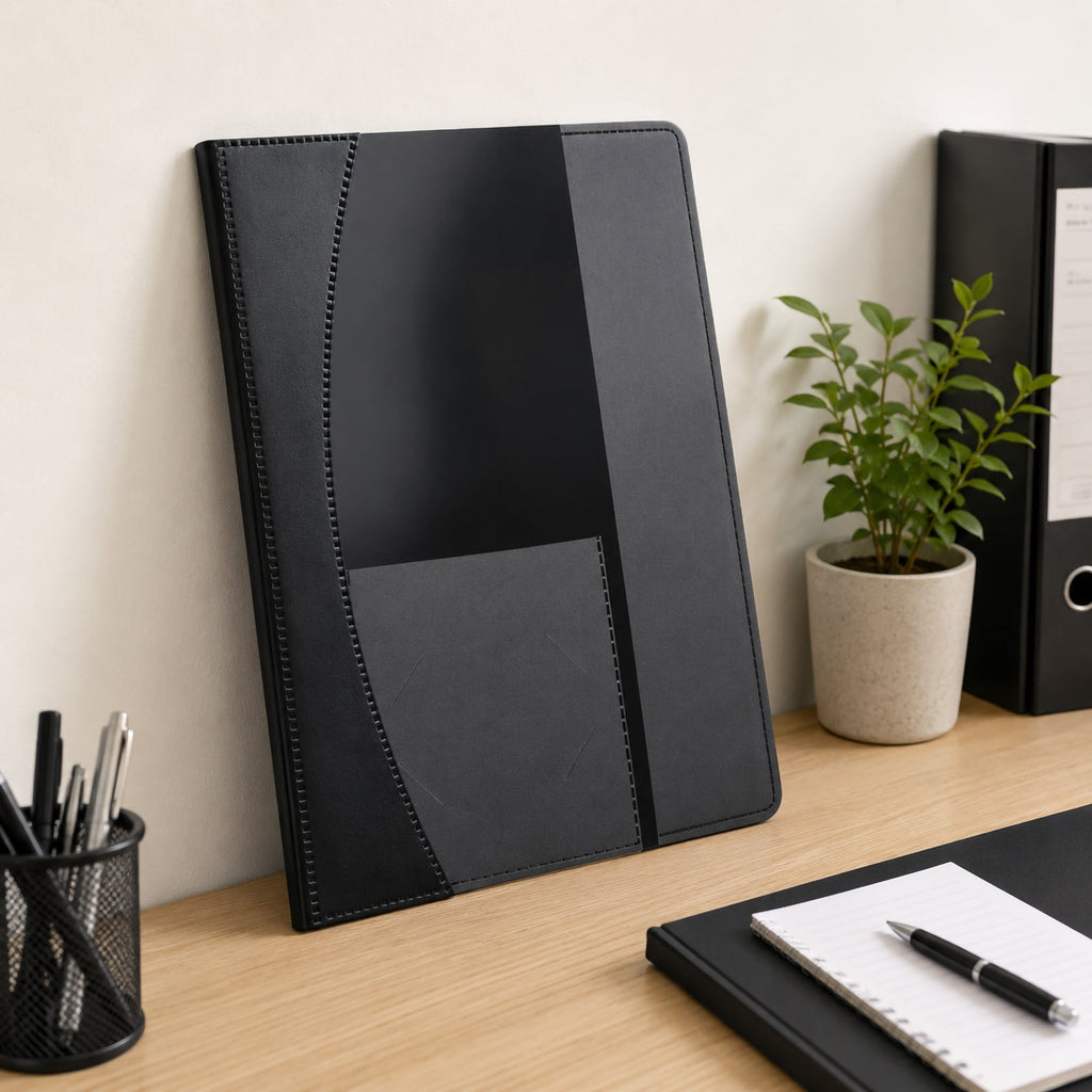 Marbig Flat File Premier A4 Black Pack 25