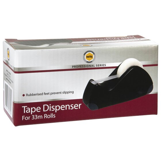 Marbig Professional Tape Dispenser Small Black