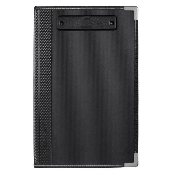 Marbig Professional Supertuff Clipfolder Foolscap Black