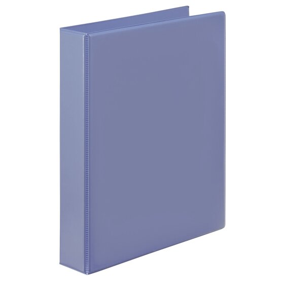 Marbig Clearview Insert Binder 38mm 2D A4 Purple Pack of 12