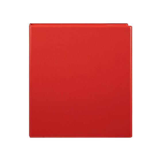Marbig Clearview Insert Binder 38mm 2D A4 Red Pack of 12
