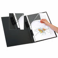 Marbig Refillable Display Book 20 Pocket A3 Black