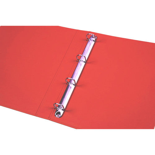 Marbig Ring Binder 25mm 4D Polyethylene A4 Red Box of 6