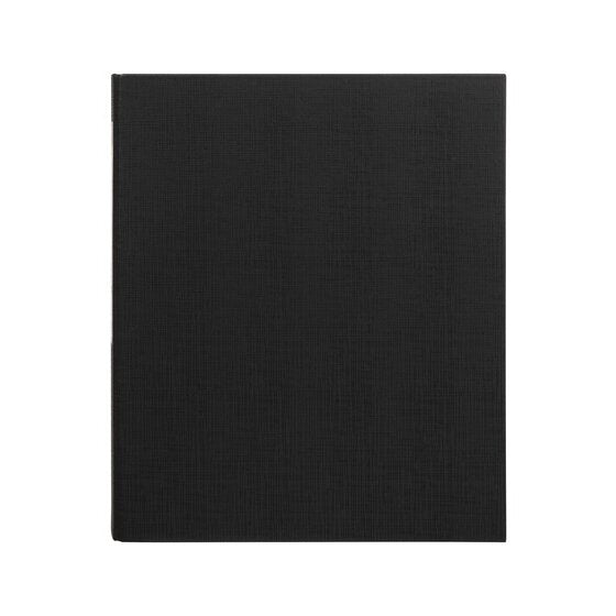 Marbig Ring Binder 25mm 2D Polyethylene A4 Black Box of 6