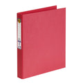 Marbig Ring Binder 25mm 2D Polyethylene A4 Coral Box of 6