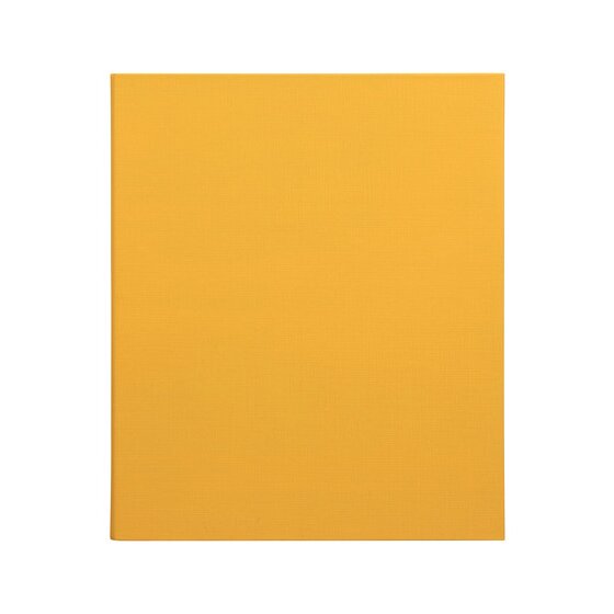 Marbig Ring Binder 25mm 2D Polyethylene A4 Yellow Box of 6