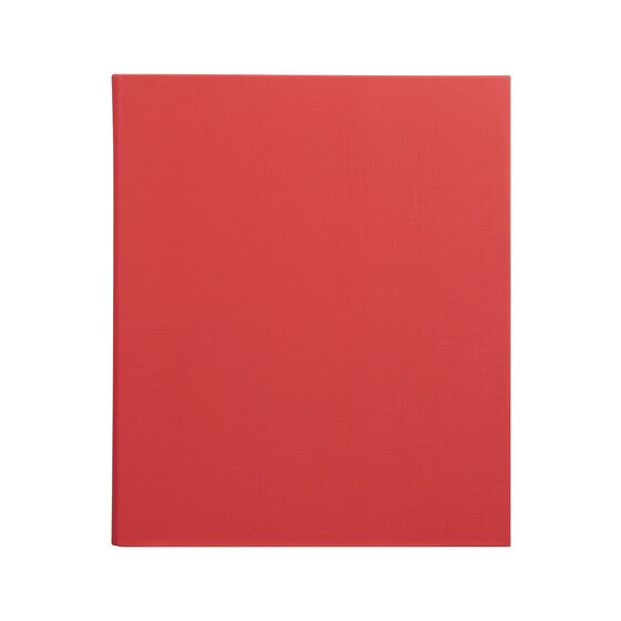 Marbig Ring Binder 25mm 3D Polyethylene A4 Red Box of 6