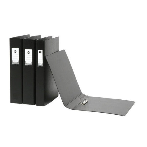 Marbig Ring Binder Deluxe 38mm 3D A3 Portrait Black