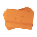 Marbig Slimpick Document Wallet Foolscap Brights Orange Pack of 10