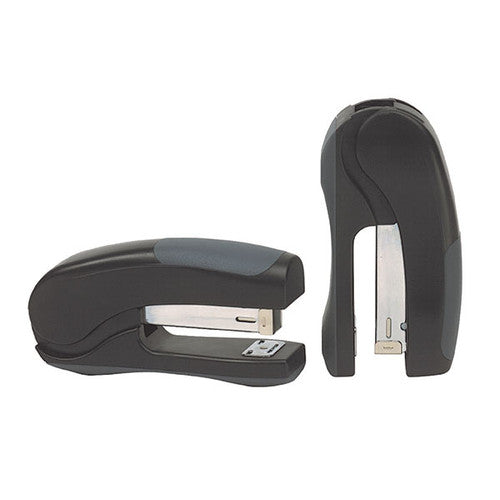 Marbig Stand Up Half Strip Stapler Black