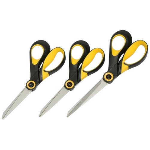 Marbig Titanium Edge Scissors 227mm Yellow Black