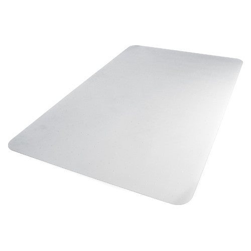 Marbig Tuffmat Polycarbonate Chairmat Carpet Large Rectangle 120 x 150cm Clear