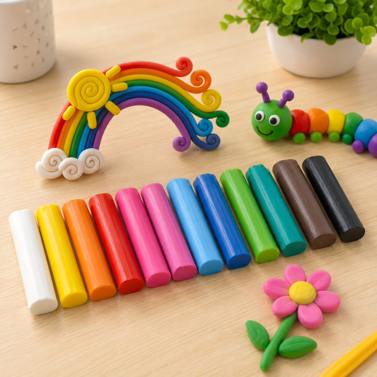 Modelling Clay 120g Assorted Colours