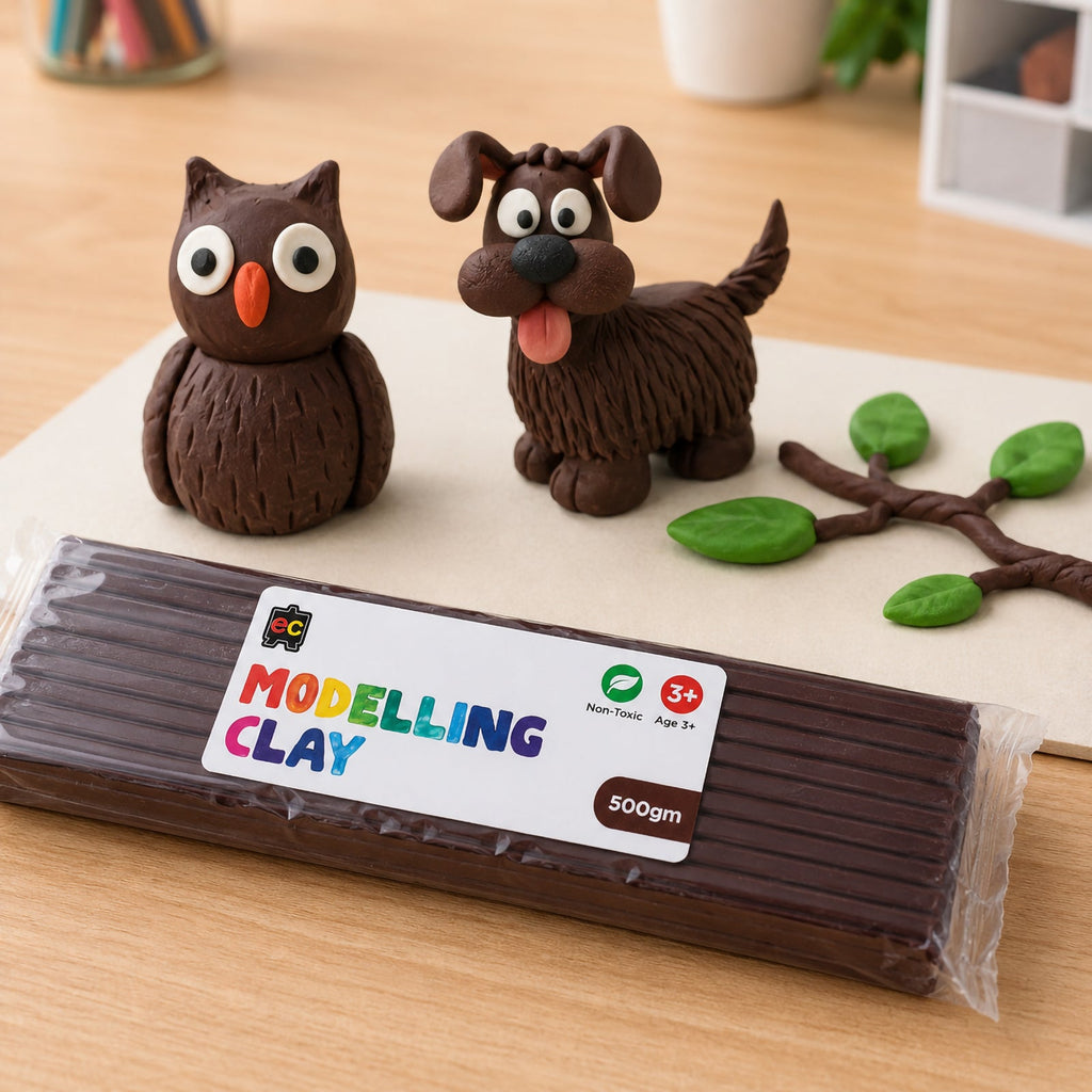 Modelling Clay 500g Brown