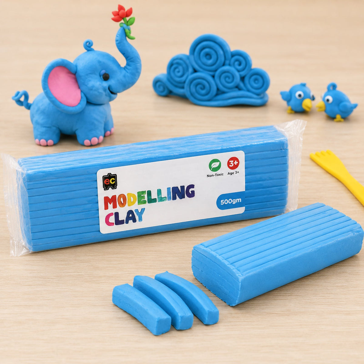 Modelling Clay 500g Light Blue