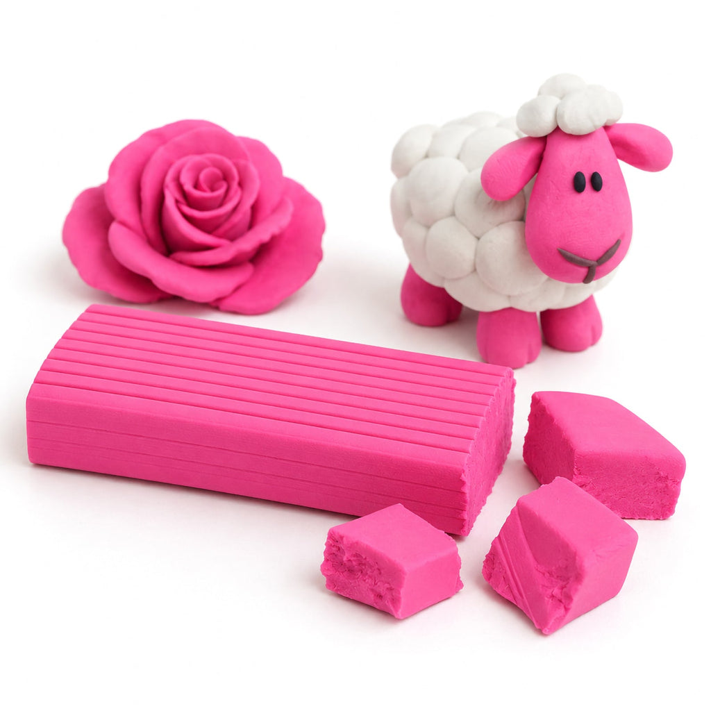 Modelling Clay 500g Pink